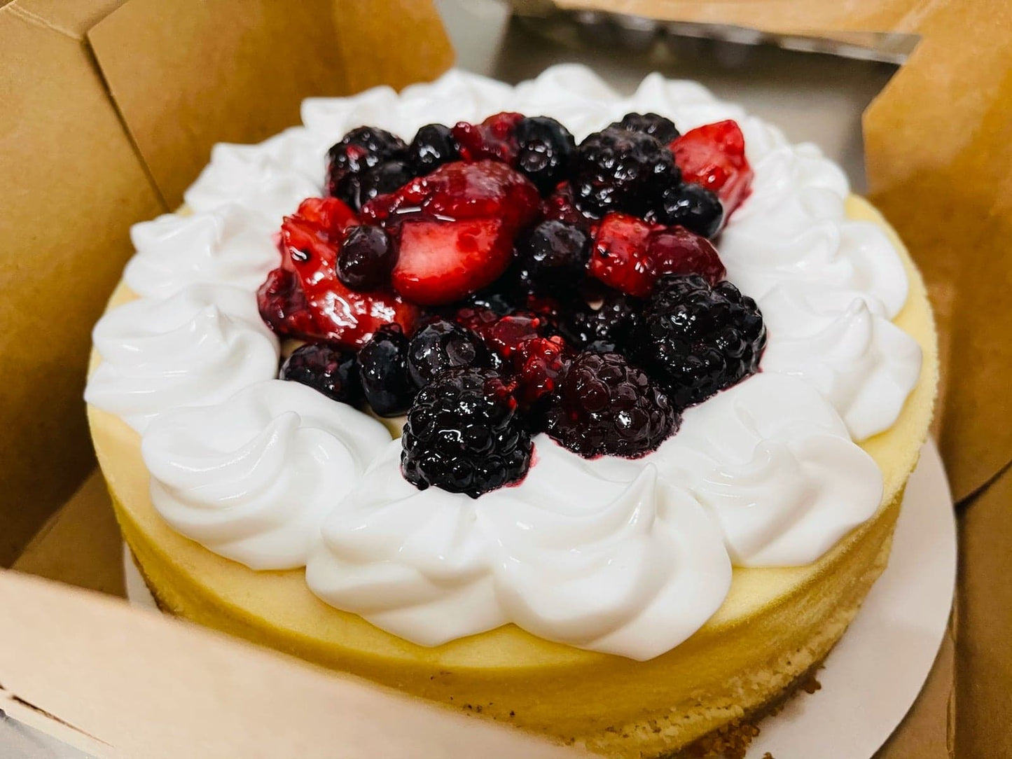 7 inch Cheesecake - Specialty - Triple Berry image